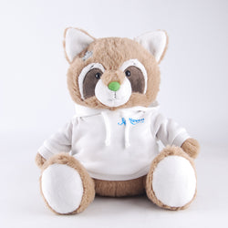 Hoodie-Wearing Stuffed Animal - Cuddly Companion