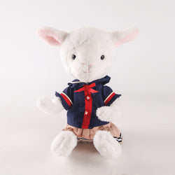 White Goat Plush - British Scholar Style Uniform Set