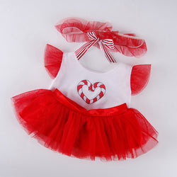 Sweetheart Red Tulle Dress - Layered Princess Skirt