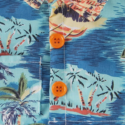 Beach Vacation Outfit for Plush Toys - Short Sleeve Shirt & Blue Shorts