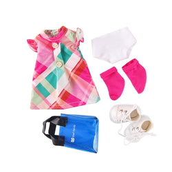 Milly Cat  vinyl doll lively kitten singer image yellow eyes plaid dress