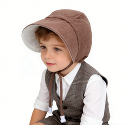 Custom Kids Sun Protection Bucket Hat Manufacturer | OEM Contrast Binding Sun Hat | Supports Multiple Materials, Colors, Logo, Printing, and Full Customization (with Adjustable Chin Strap)
