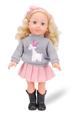 MeiMei Girls 18 inch girl doll MM-18Y029